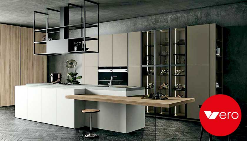 Cucine a isola - zona snack